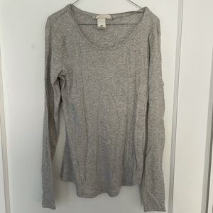 H&M Grey Long Sleeve Shirt